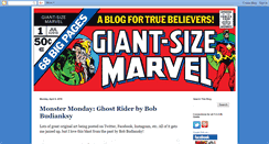 Desktop Screenshot of giantsizemarvel.com